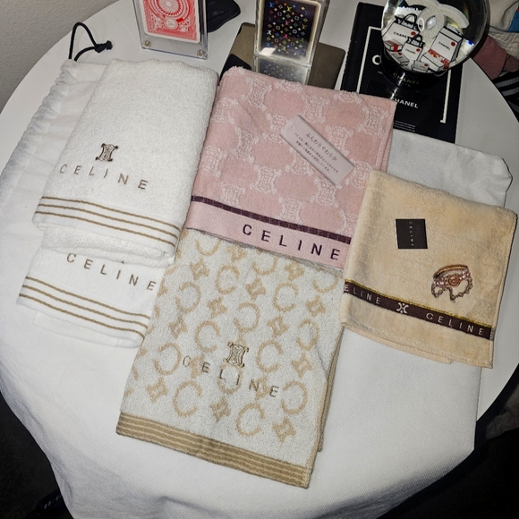 Celine 5pc Face/Hand Towel Bundle! - Picture 2 of 12
